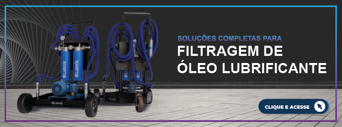 Filtragem de óleo lubrificante