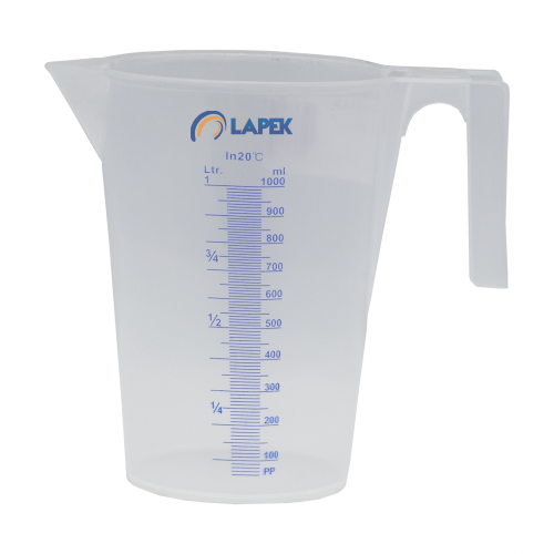 Jarra Graduada para Diversos Fluidos Lapek LPK-JG1L Capacidade 1 litro