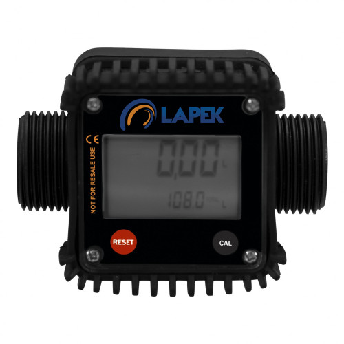 Medidor Digital para Diesel Lapek LPK-MEDK24 Entrada e Saída Ø 1 Pol BSP