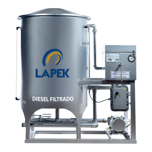 Filtro Prensa Simples Diesel Lapek LPK-SF4800 Reservatório 500 Lts