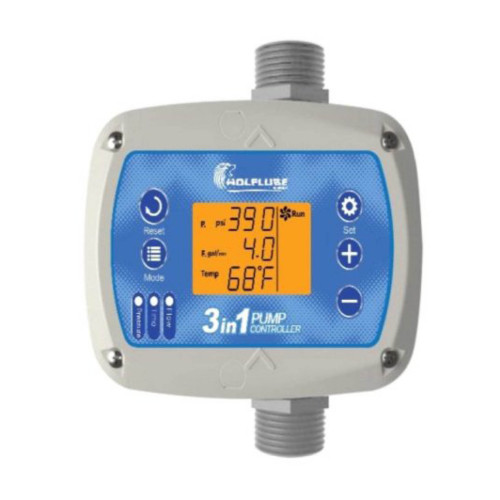 Controlador de Pressão com Medidor de Temperatura Wollube 9550 com Potência de 1700W 