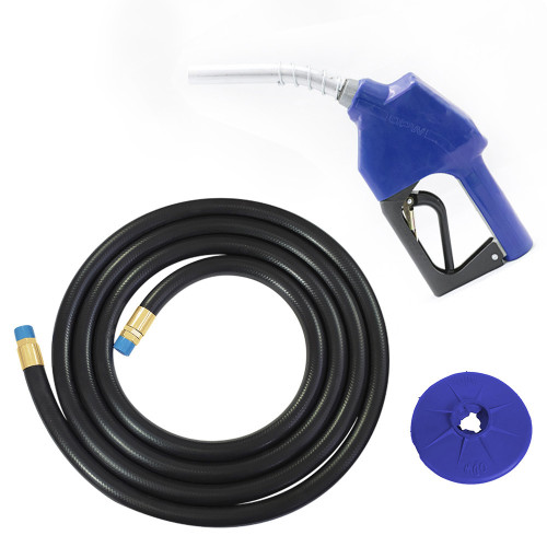 Kit Abastecimento OPW Bico Automático 11BP com Protetor Anti Respingo e Mangueira Ø 3/4" 5m Lubmix Terminal Latão 1F 1G MOW-KB-PTL-AZ