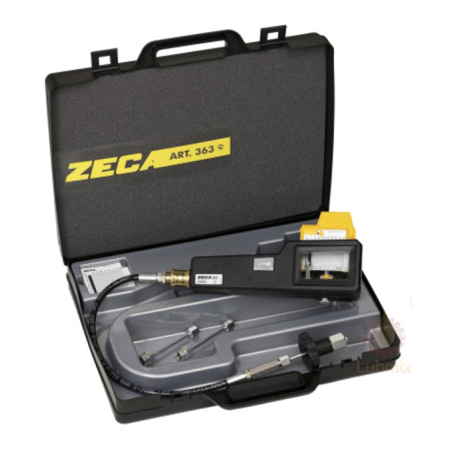 Conjunto para Medição de Compressão de Motores para Diesel Zeca Z4034 com 50 Cartelas para testes