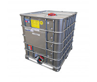 Reservatório Container IBC Lupus MLP-9300-CONTEX com Palete em Aço e Revestimento em Chapa Metálica com Camada Antiestática EX Anti-permeação EVOH 1000 litros
