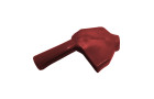 Capa Protetora de Bico Lubmix Vermelho 3-4 Polegadas