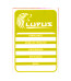 Adesivo para Identificação Grande Lupus 0103 Amarelo