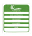 Adesivo para Identificação Médio Lupus 0110 Verde