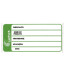 Adesivo para Identificação Pequeno Lupus 0120 Verde
