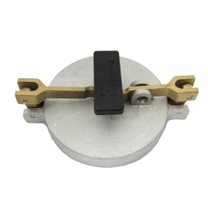 Tampa de Descarga Selada Zeppini MZP-500138 em Alumínio 4" Polegadas