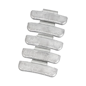 Contrapeso de Chumbo 80g para Rodas de Liga Leve de Caminhão – 1 Pacote com 25 Unidades MIX-00010