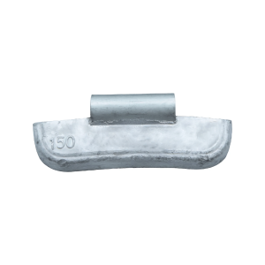 Contrapeso de Chumbo 150g para Rodas sem Câmara de Veículos Pesados – 1 Pacote com 25 Unidades MIX-00156