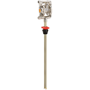 Bomba de Duplo Diafragma em Alumínio com Tubo de Sucção Ecodora 3/4" Vazão de 70 L/min para Tambores de 180 kg a 200kg MIX-0E33500