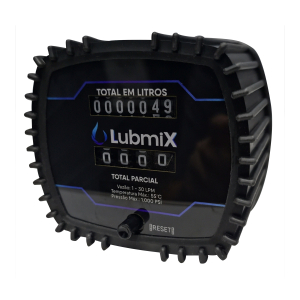 Medidor Mecânico para Óleo Lubrificante Lubmix com Entrada de 1/2" e Vazão de 30 L/min MIX-11100M