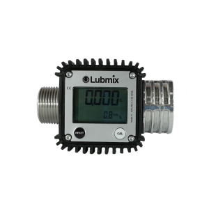 Medidor Digital de Linha para Diesel, Gasolina e Querosene Lubmix com Entrada de 1" BSP e Vazão de 120 L/min MIX-1901N