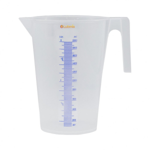 Jarra Graduada para Diversos Fluidos Lubmix MIX-JG2L Capacidade 2 litros