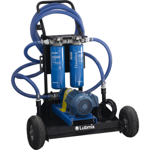 Unidade Móvel para Filtragem Elétrica de Óleo Lubrificante Lubmix MIX-UMF380, 380V – Vazão 40 L/min, Sistema Portátil com 2 Elementos Filtrantes para Óleo Lubrificante Industrial e Automotivo