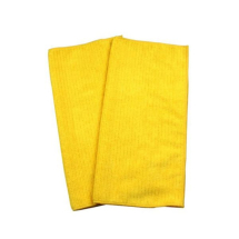 Conjunto de Toalhas Absorventes em Poliester e Poliamida para Abosorção de Água e Limpeza Lupus 0362 Amarela