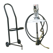Propulsora Pneumática para Graxa Samoa 9034 com Carrinho Adaptável a Reservatório de 20 Kg 600GPM