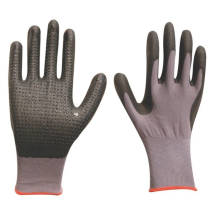 Luva em Nylon Cinza Tamanho G 0714-G