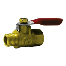 Registro Galvanizado Lupus 1123 Rosca 1-4 Polegadas NPT-Macho-Fêmea