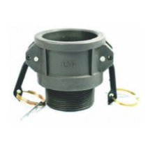 Acoplador Camlock Em Polipropileno Tipo B 2.1/2" x 2.1/2" 1318-PP