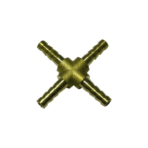 Emenda em Cruz Lupus 1994-CA em Latão Escama 1-4Polx1-4Polx1-4Polx1-4Pol NPT com 10 Unidades
