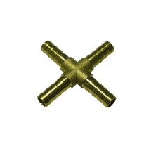Emenda em Cruz Lupus 1994-CB em Latão Escama 5-16Polx5-16Polx5-16Polx5-16Pol NPT com 10 Unidades