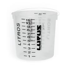 Balde Graduado Lupus 2039 com Capacidade 11 Litros