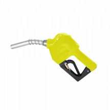 Bico Automático para Abastecimento Lupus 2100-BCB04 Amarelo Entrada 3-4 Ponteira 1-2 Pol 75 L/min Acionamento por Pressão