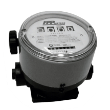 Medidor Mecânico para Óleo Lubrificante Diesel Gasolina Querosene Lupus 2100-VD de 4 Dígitos 230LPM 1-1-2 Polegadas NPT