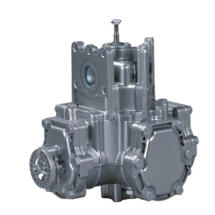 Bloco para Medidor de Pistão Lupus 2200-MPSG 80LPM Entrada e Saída 1 Polegada