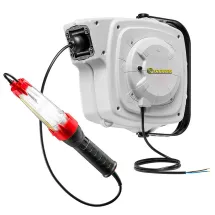 Carretéis para Cabos Elétricos Ecodora Séries 280 e 290 - Com Lâmpada Portátil