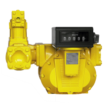 Medidor Mecânico Registrador de Alta Vazão para Diesel Gasolina e Querosene Lupus 2700-MP 05 Dígitos 1300LPM 4 Polegadas