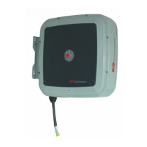 Carretel Automático Blindado Samoa Cinza 3004-CZ12 Com 12 Metros de Mangueira Ø 1/2"  