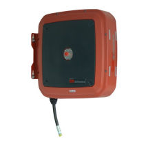 Carretel Automático Blindado Samoa Vermelho 3004-VR12 Com 12 Metros de Mangueira Ø 1/2"  