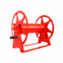 Carretel Manual para 50m Mangueira 1 Pol com Base Simples para Combate a Incêndio Lupus F2401