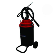 Bomba Manual de Graxa Premium Wolflube MLP-7013W com Reservatório de 13Kg e Rodízios