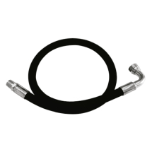 Mangote Hidráulico Completo Lupus 8106-C 2 Metros com Terminais 1-2 Polegadas NPT e 3-4 Polegadas UNF Giratório Curvo