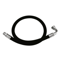 Mangote Hidráulico Completo Lupus 8108-C 1-5 Metros com Terminais 1-2 Polegadas NPT e 1-2 Polegadas NPT Giratório Curvo