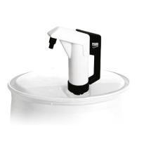 Bomba Manual Pistão Sem Mangueira Piusi 9009-AR Saída 3-4 Polegadas