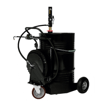 Unidade Movel Pneumática Lupus 9102-DCG7 Med Digital Carretel Tambor 200L-25Lpm