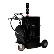 Unidade Movel Pneumática Gigante Lupus 9103-DCG7 Med Digital Carretel Tambor 200L-28Lpm