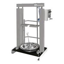 Elevador Fixo Pneumático para Compactação de Graxa Samoa 9110-S para Tambor de 200 Kg