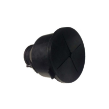 Ponteira com Tampa Para Mangueira de Exaustão de Gases Para Motos Future 9120-01 com Diâmetro de 100 mm