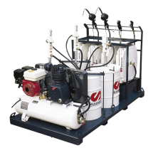 Plataforma 2x1 Standart Samoa 9400 com 2 Propulsoras para Óleo e 1 para Graxa 50L