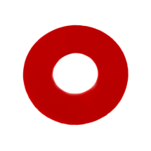 Arruelas para Bombas de Graxa Trico MIX-37034 Vermelha Ø 1/8" NPT