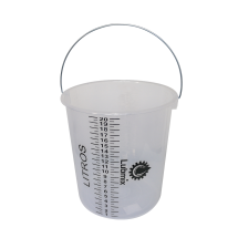 Balde Graduado Lubmix MIX-2046 com Capacidade 20 Litros