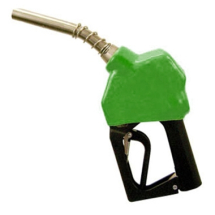 Bico de Abastecimento Automático OPW MIX-11B-VD Verde Entrada e Saída 3/4" Ponteira 15/16" Alumínio