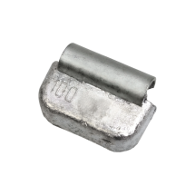 Contrapeso de Chumbo 100g para Rodas sem Câmara de Veículos Pesados – 1 Pacote com 25 Unidades MIX-00154