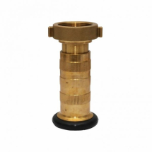 Esguicho Manual para Combate a Incêndio Lupus MLP-F2104 Latão 60 PSI. Com ajuste manual do Jato